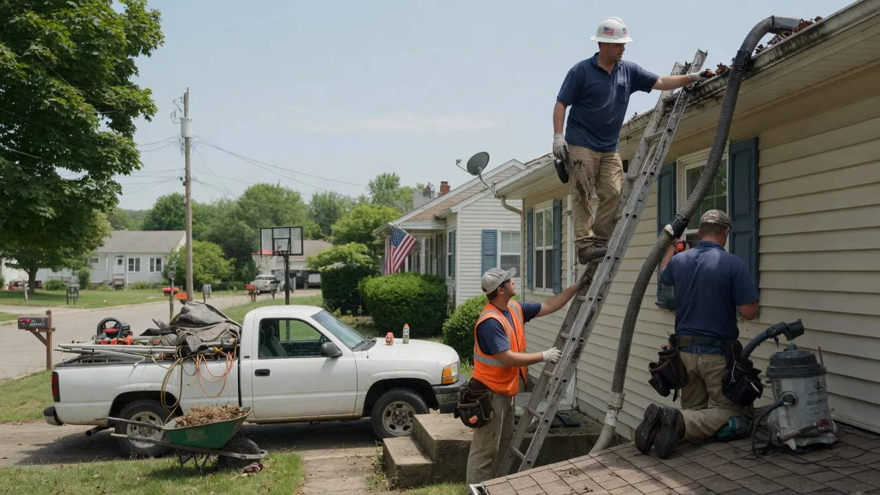 Gutter Installation in South Gibson, PA near me